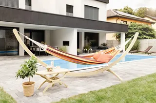 AMAZONAS Paradiso Tropical XXL Hangmat Handgemaakt Brazilie — miniatuur 4