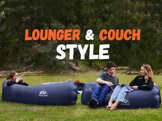 WEKAPO Opblaasbare Ligstoel Sofa Waterdicht Strand Camping — miniatuur 7