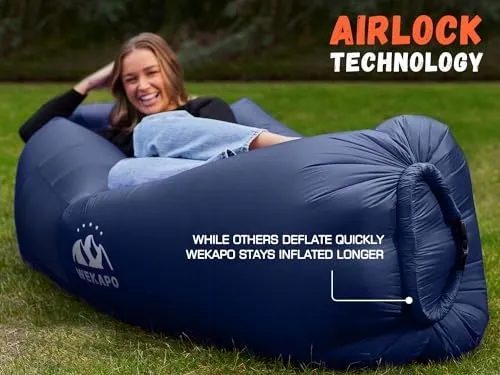 WEKAPO Opblaasbare Ligstoel Sofa Waterdicht Strand Camping — foto 5