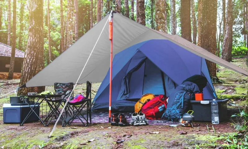 UNIGEAR Tarp Waterdicht Hangmatzeil Camping Regenbescherming — foto 6