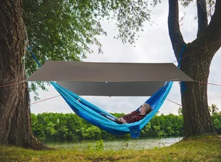 UNIGEAR Tarp Waterdicht Hangmatzeil Camping Regenbescherming — miniatuur 7