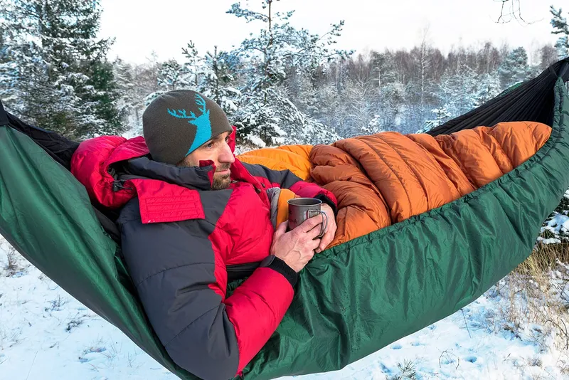 AMAZONAS Underquilt Hangmat Thermisch tot -5°C Licht Compact — foto 4