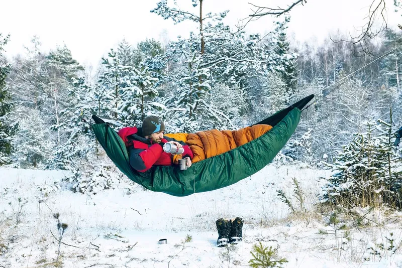 AMAZONAS Underquilt Hangmat Thermisch tot -5°C Licht Compact — foto 3