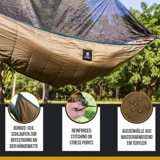ONETIGRIS Hideout Onderdeken Voor Hangmat Ultralicht Outdoor — miniatuur 2