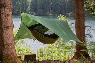 AMAZONAS Traveller Tarp Ultralicht voor Hangmatten 3,4x2,8m — miniatuur 4