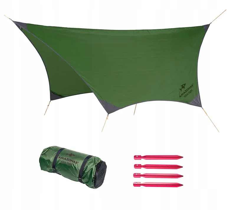 AMAZONAS Traveller Tarp Ultralicht voor Hangmatten 3,4x2,8m — foto 1