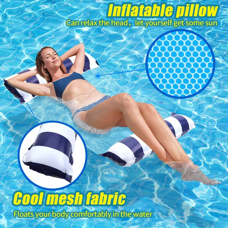 ARBOLISSE Opblaasbaar Zwembadmatras 4-in-1 Set 2 Stuks — foto 4