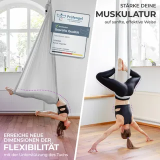 YOSANA Hangmat Complete Set Nylon 5m x 26m TUV Goedgekeurd — miniatuur 3