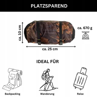 AMAZONAS Ultralichte Tarp 650g Regenbescherming — miniatuur 4