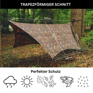 AMAZONAS Ultralichte Tarp 650g Regenbescherming — miniatuur 2