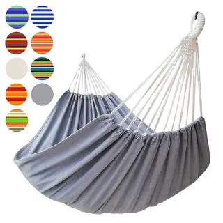 GOCAN Hangmat 2 Personen 220x150cm 300kg Katoen Buiten — miniatuur 1