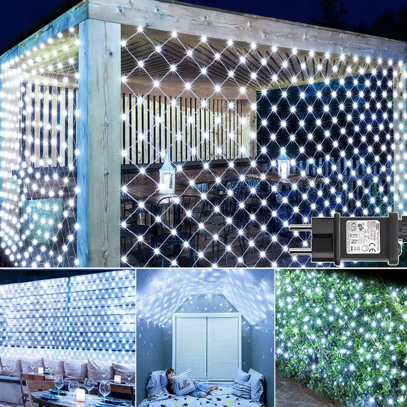 COZYMEOW Lichtnet Buiten 3x2m 200 LED Balkon Boom — foto 1