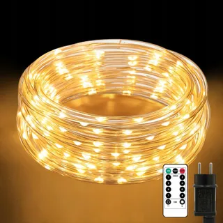 LED Lichtslang 10M 200 LED Afstandsbediening IP65 Tuin Binnen — miniatuur 1