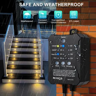 SMY LED Inbouwspots 20 Stuks Terras Dimbaar Warmwit IP67 — miniatuur 6