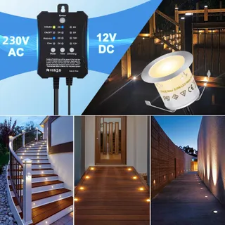 SMY LED Inbouwspots 20 Stuks Terras Dimbaar Warmwit IP67 — miniatuur 3