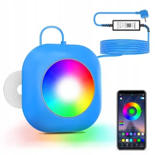 LYLMLE 20W LED Zwembadverlichting 12V Kleurwisseling IP68 App