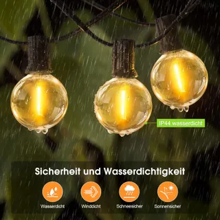 BRAND LED Lichtketting Buiten 30M Waterdicht G40 Dimbaar — miniatuur 2