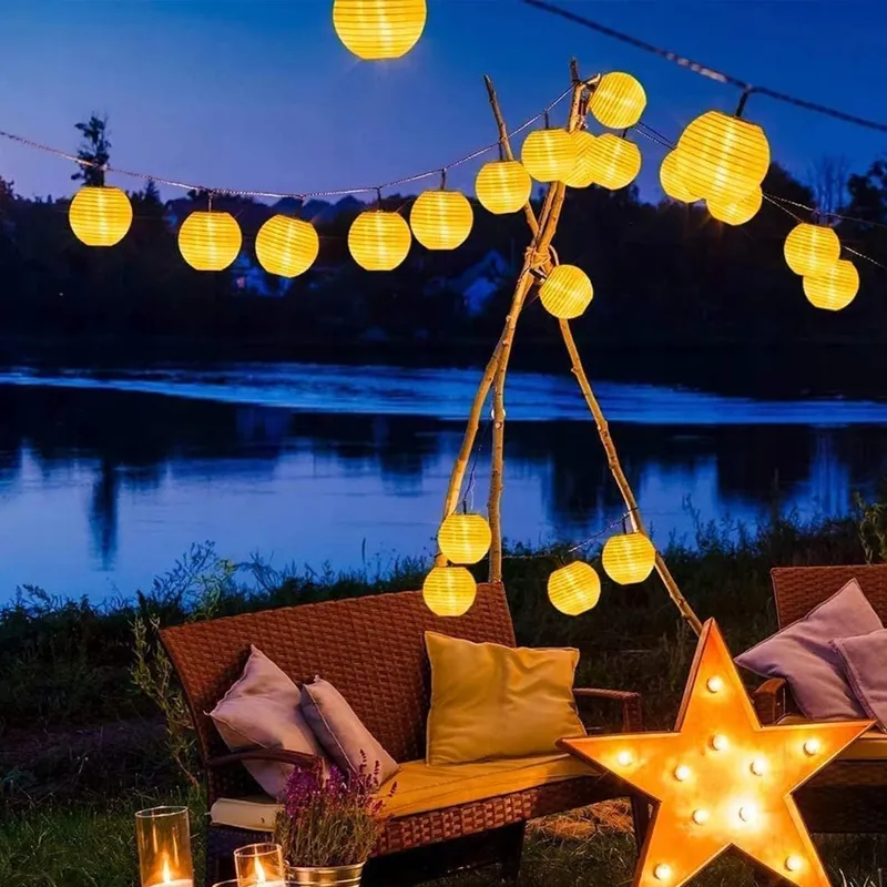 YIFMOO LED Lampionnen Buiten 10M Waterdicht Timer en Geheugen — foto 5