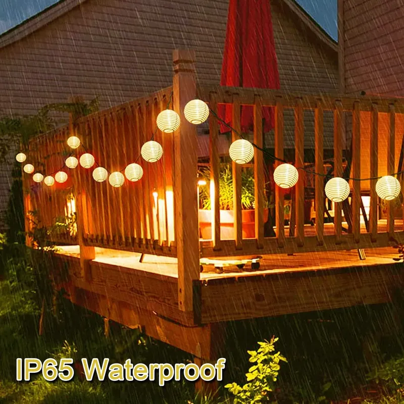 YIFMOO LED Lampionnen Buiten 10M Waterdicht Timer en Geheugen — foto 3