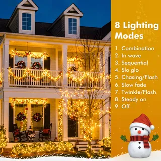 QUNTIS Kerstverlichting 25M 1000 LED IP44 Tuin — miniatuur 5