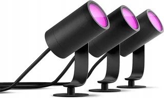 PHILIPS Hue White Color Ambiance Lily Tuinspot Set 3 Lampen — miniatuur 2