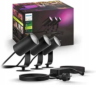 PHILIPS Hue White Color Ambiance Lily Tuinspot Set 3 Lampen — miniatuur 1