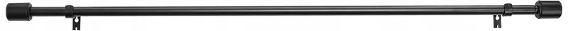 AMAZON BASICS Uitschuifbare Gordijnroede 19mm 91-183cm Zwart — foto 1