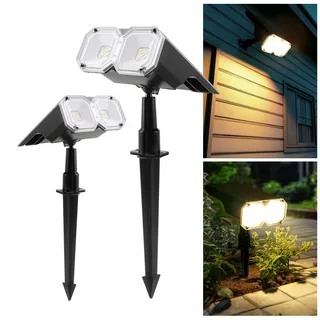 DA LIGHT Solar Tuinlamp LED Buiten Dimbaar IP65 Waterdicht — miniatuur 1