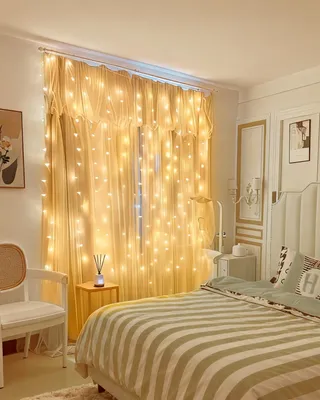 ADALYROMA Lichtgordijn USB 100 LED Haakjes Bruiloft Feest Kerst Binnen — miniatuur 4