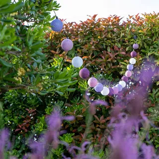 GUIRLED Solar LED Lichtketting Bollen IP65 Waterdicht 16 Bollen 3m — miniatuur 2