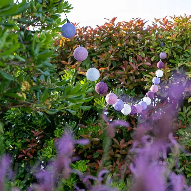 GUIRLED Solar LED Lichtketting Bollen IP65 Waterdicht 16 Bollen 3m — foto 2