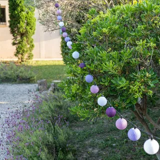 GUIRLED Solar LED Lichtketting Bollen IP65 Waterdicht 16 Bollen 3m — miniatuur 4