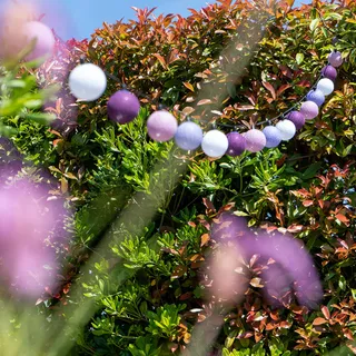 GUIRLED Solar LED Lichtketting Bollen IP65 Waterdicht 16 Bollen 3m — miniatuur 5