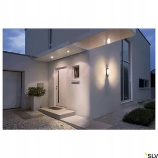 SLV Meridian LED Wandlamp Buitenverlichting E27 Max 25W — miniatuur 2