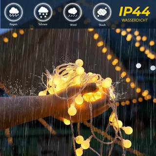 LED Lichtketting 27M 200 LED Binnen Buiten Tuinverlichting — miniatuur 4