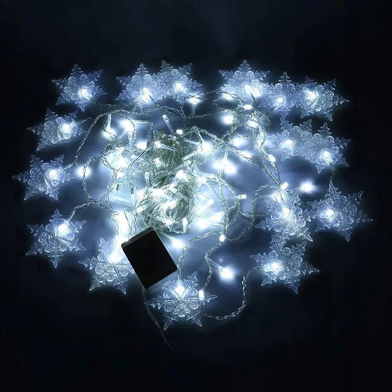KLIGHTEN LED Lichtgordijn 3,5M 96 Lampjes 8 Standen Koud Wit — foto 4