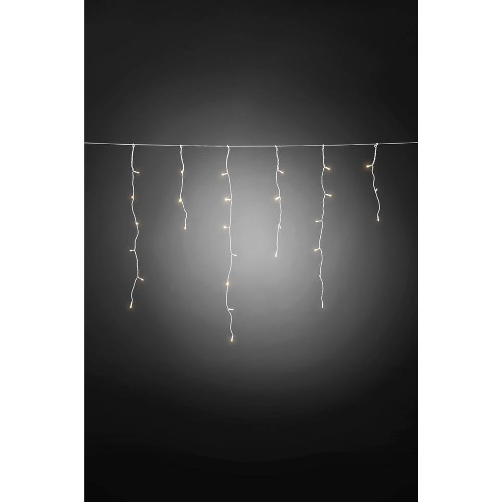 KONSTSMIDE LED Lichtgordijn Buiten 80 Diodes Timer Batterij