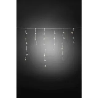 KONSTSMIDE LED Lichtgordijn Buiten 80 Diodes Timer Batterij — miniatuur 1