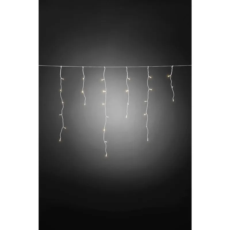 KONSTSMIDE LED Lichtgordijn Buiten 80 Diodes Timer Batterij — foto 1