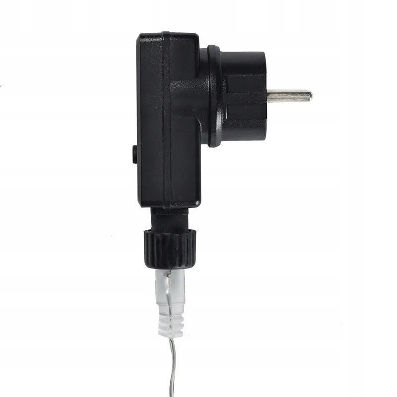 LIGHTS4FUN Lichtnet 140 LED Warm Wit 2x1,5m Transparante Kabel — foto 4