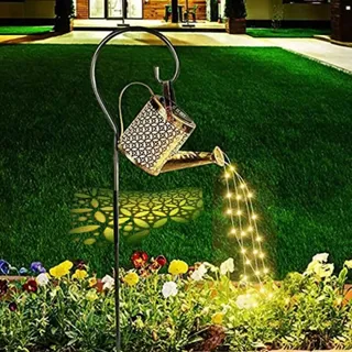 Solar LED Gieter Buiten Waterdicht Decoratieve Tuinlamp — miniatuur 1