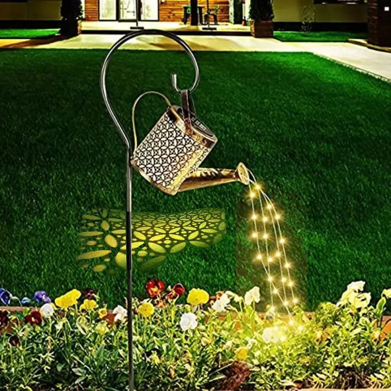 Solar LED Gieter Buiten Waterdicht Decoratieve Tuinlamp — foto 1