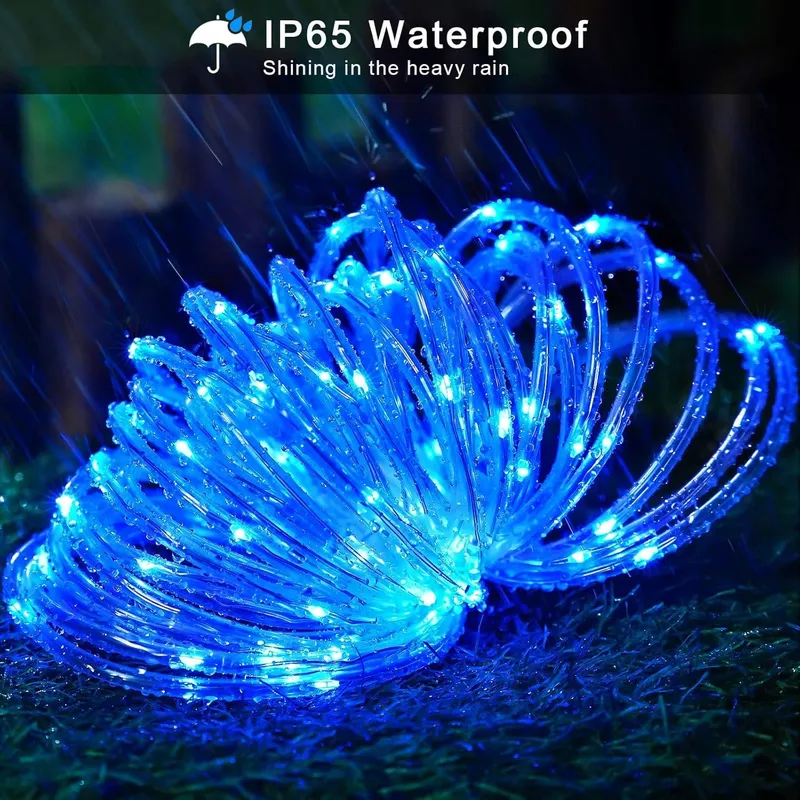 KOUSEE Solar LED Lamp Buiten IP65 12m 100 LED Tuinverlichting — foto 2
