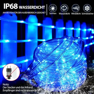 STARRYEVER LED Lichtslang 15M IP68 25 Kleuren Afstandsbediening — miniatuur 3