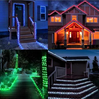 STARRYEVER LED Lichtslang 15M IP68 25 Kleuren Afstandsbediening — miniatuur 4