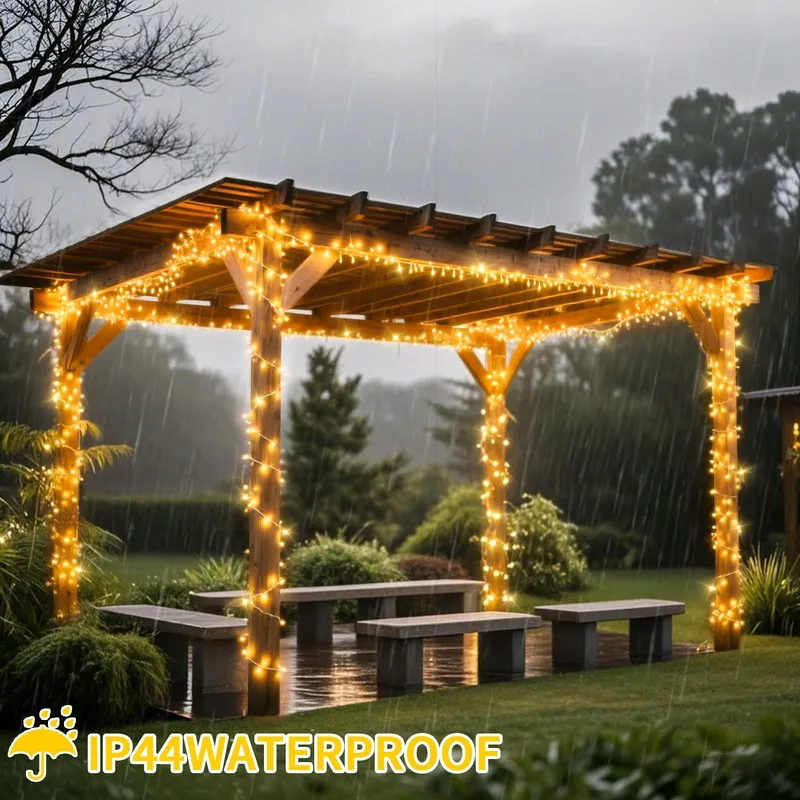LYNNON LED Lichtketting 30m 1000 LED Buiten Waterdicht Feest Tuin — foto 6