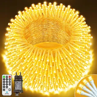 LYNNON LED Lichtketting 30m 1000 LED Buiten Waterdicht Feest Tuin — miniatuur 1