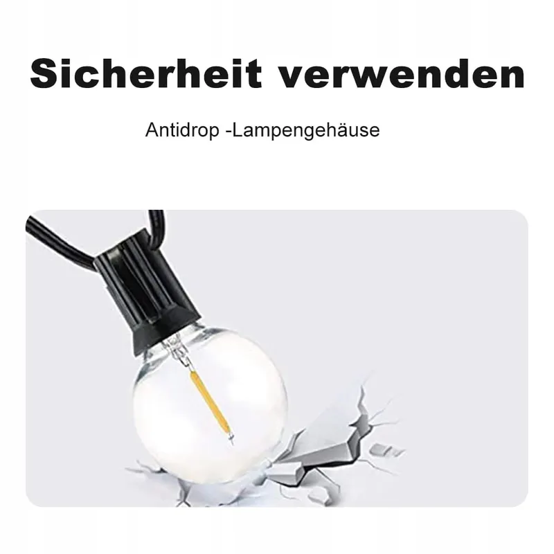 FOROUREYES LED Lichtketting 15M USB Waterdicht Tuin Feest — foto 3