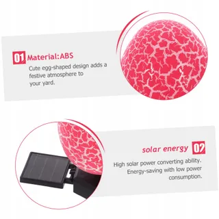 KISANGEL Solar Eilamp Tuin Paasdecoratie — miniatuur 3