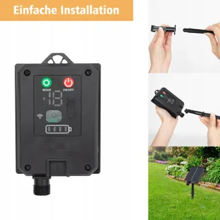 DBFAIRY Solar Lichtsnoer 10M 20 Lampen Weerbestendig Timer 8 Standen — miniatuur 8